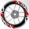 S22 17 inch Rim Front & Rear Removable 2-Piece Rim Sticker For Suzuki B-King GSX750 GSR650