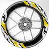 S22 17 inch Rim Front & Rear Removable 2-Piece Rim Sticker For Suzuki B-King GSX750 GSR650