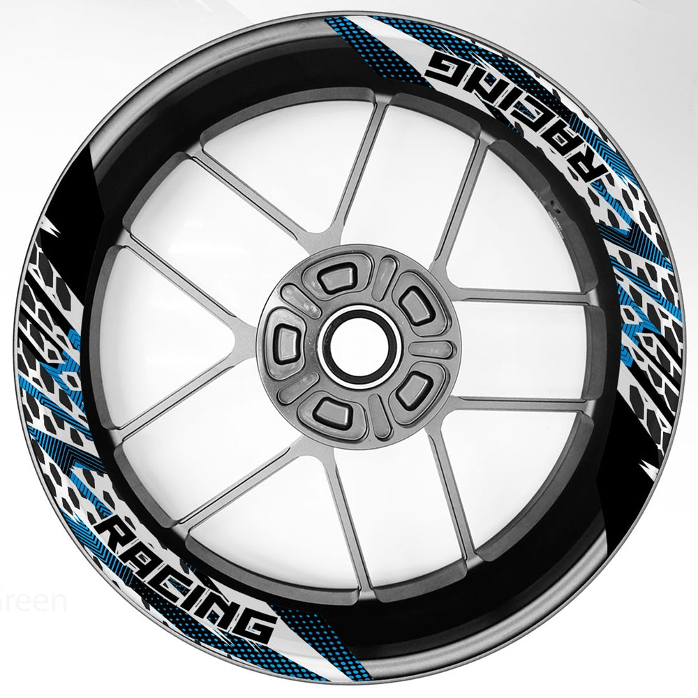 S23 17 inch Rim Front & Rear Removable 2-Piece Rim Sticker For Yamaha MT-09 Tracer FZ09