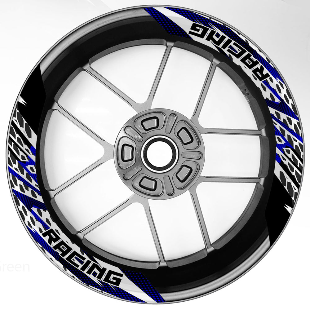 S23 17 inch Rim Front & Rear Removable 2-Piece Rim Sticker For Yamaha MT-09 Tracer FZ09