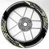 S23 17 inch Rim Front & Rear Removable 2-Piece Rim Sticker For Yamaha MT-09 Tracer FZ09