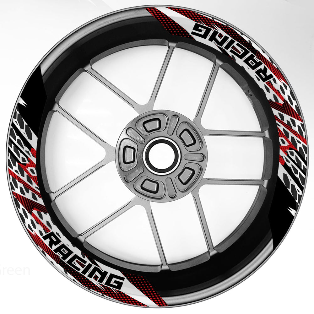 S23 17 inch Rim Front & Rear Removable 2-Piece Rim Sticker For Yamaha MT-09 Tracer FZ09