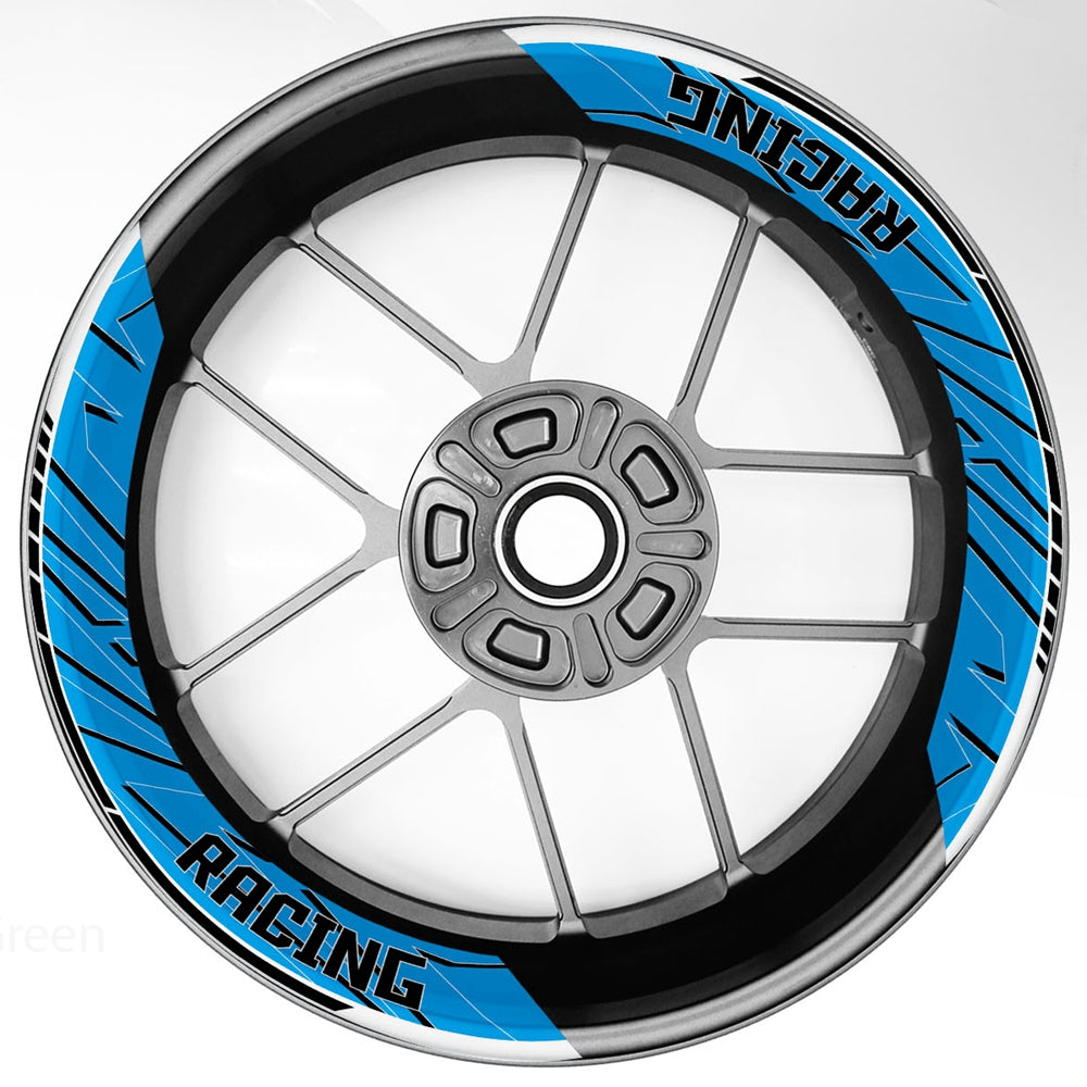 S24 17 inch Rim Front & Rear Removable 2-Piece Rim Sticker For Yamaha FZ07 MT-07 XSR700