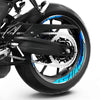S24 17 inch Rim Front & Rear Removable 2-Piece Rim Sticker For Yamaha FZ07 MT-07 XSR700