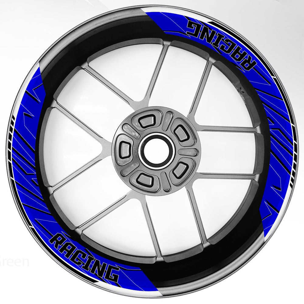 S24 17 inch Rim Front & Rear Removable 2-Piece Rim Sticker For Yamaha FZ07 MT-07 XSR700