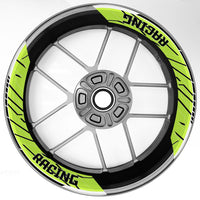 S24 17 inch Rim Front & Rear Removable 2-Piece Rim Sticker For Yamaha FZ07 MT-07 XSR700