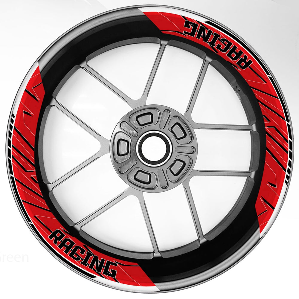 S24 17 inch Rim Front & Rear Removable 2-Piece Rim Sticker For Yamaha FZ07 MT-07 XSR700