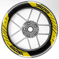 S24 17 inch Rim Front & Rear Removable 2-Piece Rim Sticker For Yamaha FZ07 MT-07 XSR700