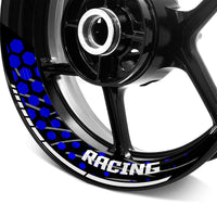 S25 17 inch Rim Front & Rear Removable 2-Piece Rim Sticker For Yamaha FJR1300 MT-03 MT-07