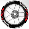 S25 17 inch Rim Front & Rear Removable 2-Piece Rim Sticker For Yamaha FJR1300 MT-03 MT-07