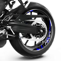 S26 17 inch Rim Front & Rear Removable 2-Piece Rim Sticker For Yamaha YZF R1 R1M R1S R3 R7