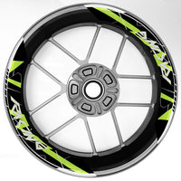 S26 17 inch Rim Front & Rear Removable 2-Piece Rim Sticker For Yamaha YZF R1 R1M R1S R3 R7