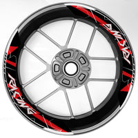 S26 17 inch Rim Front & Rear Removable 2-Piece Rim Sticker For Yamaha YZF R1 R1M R1S R3 R7