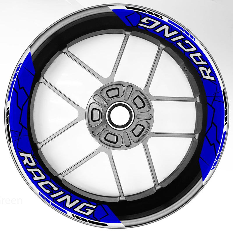 S28 17 inch Rim Front & Rear Removable 2-Piece Rim Sticker For Yamaha XSR 900 FZS 600 1000