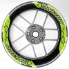 S28 17 inch Rim Front & Rear Removable 2-Piece Rim Sticker For Yamaha XSR 900 FZS 600 1000