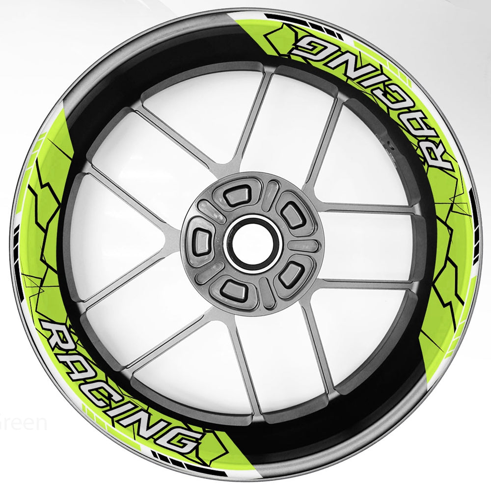 S28 17 inch Rim Front & Rear Removable 2-Piece Rim Sticker For Yamaha XSR 900 FZS 600 1000