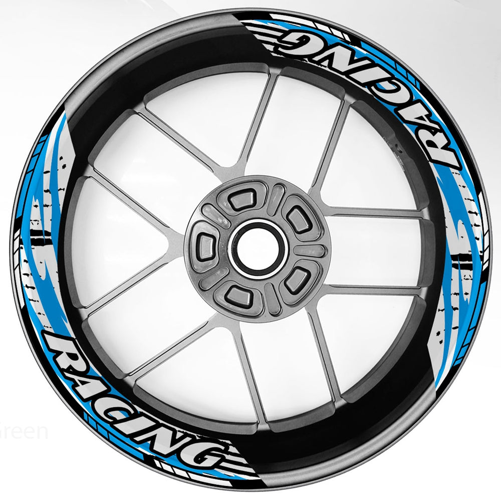 S29 17 inch Rim Front & Rear Removable 2-Piece Rim Sticker For Triumph Street Cup Twin