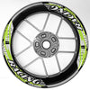 S29 17 inch Rim Front & Rear Removable 2-Piece Rim Sticker For Triumph Street Cup Twin