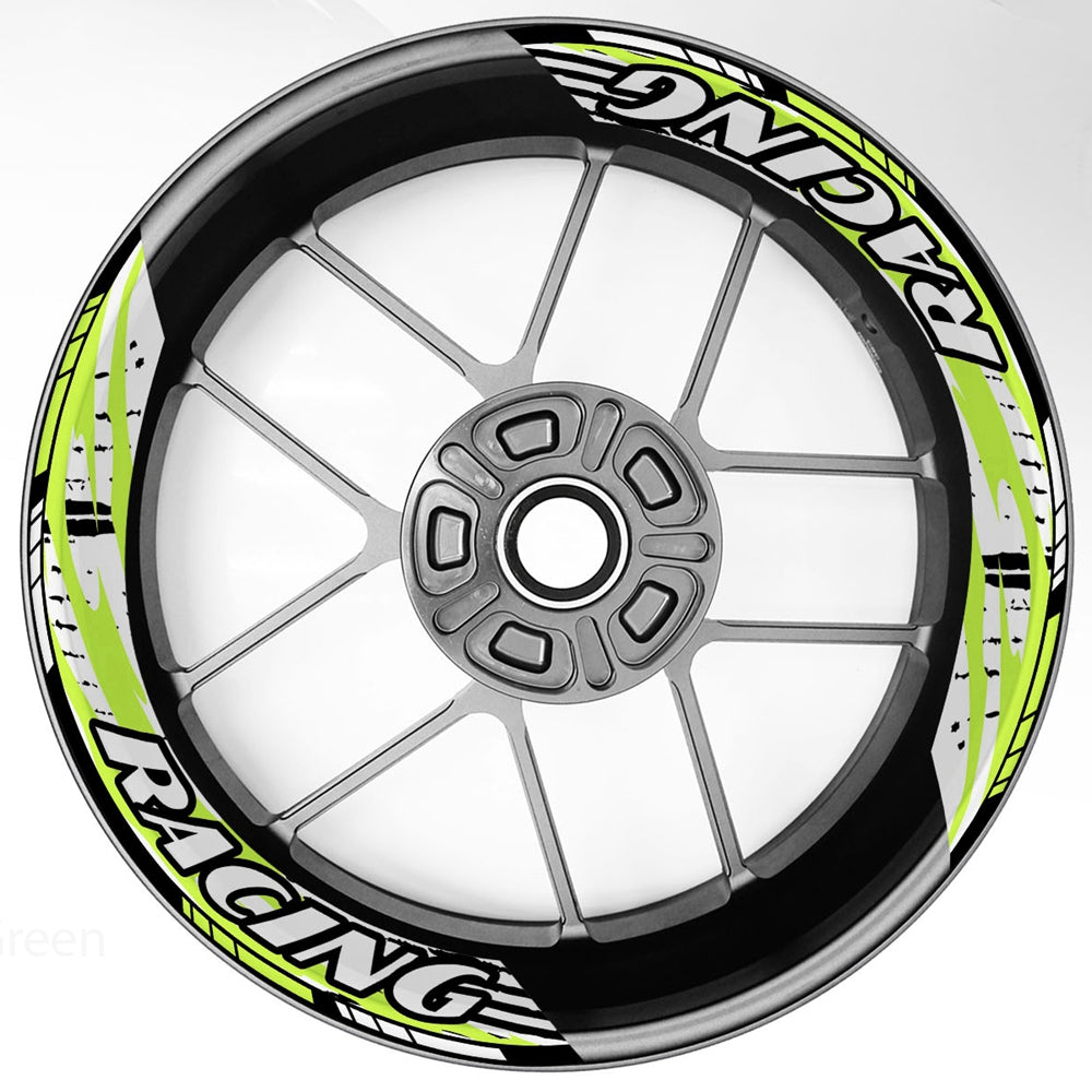 S29 17 inch Rim Front & Rear Removable 2-Piece Rim Sticker For Triumph Street Cup Twin