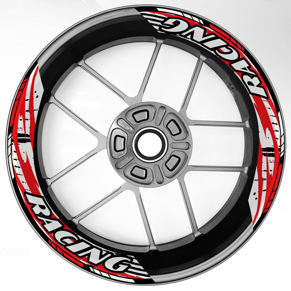 S29 17 inch Rim Front & Rear Removable 2-Piece Rim Sticker For Triumph Street Cup Twin