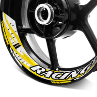 S29 17 inch Rim Front & Rear Removable 2-Piece Rim Sticker For Triumph Street Cup Twin