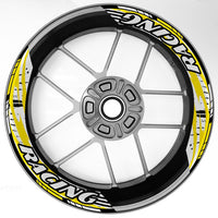S29 17 inch Rim Front & Rear Removable 2-Piece Rim Sticker For Triumph Street Cup Twin