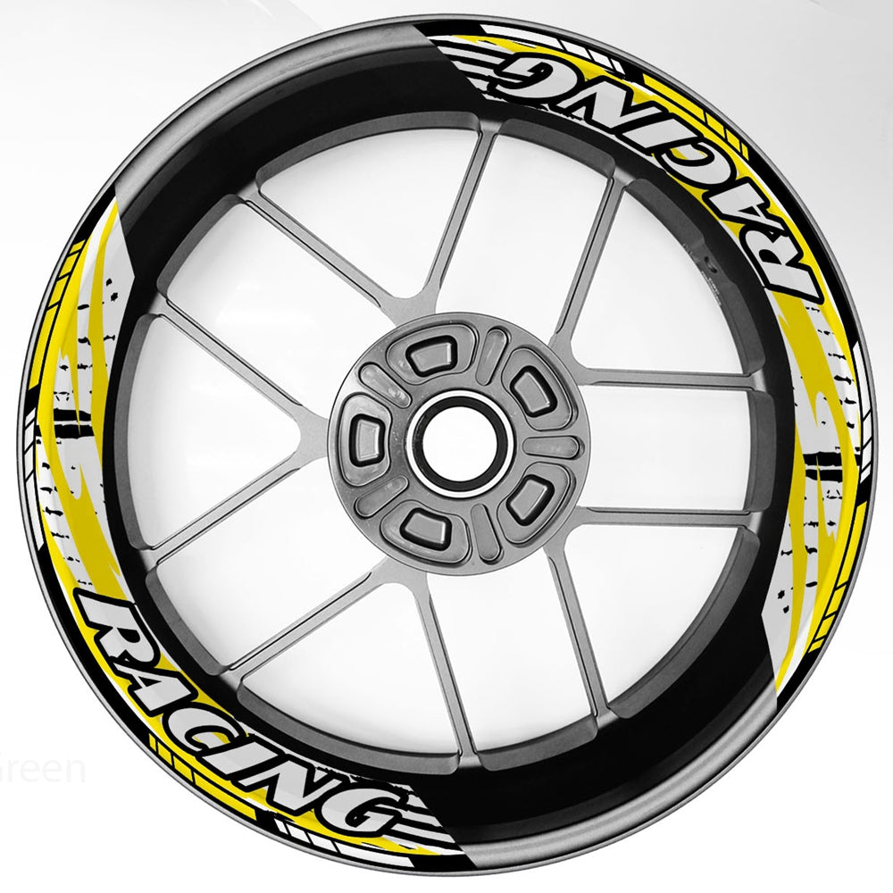 S29 17 inch Rim Front & Rear Removable 2-Piece Rim Sticker For Triumph Street Cup Twin