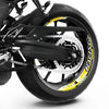 S29 17 inch Rim Front & Rear Removable 2-Piece Rim Sticker For Triumph Street Cup Twin