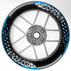 S30 17 inch Rim Front & Rear Removable 2-Piece Rim Sticker For Triumph Speed Triple 1050 1200