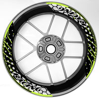 S30 17 inch Rim Front & Rear Removable 2-Piece Rim Sticker For Triumph Speed Triple 1050 1200