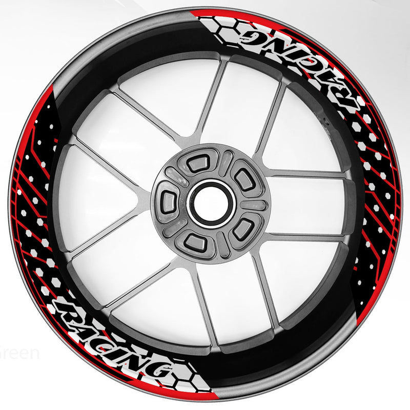 S30 17 inch Rim Front & Rear Removable 2-Piece Rim Sticker For Triumph Speed Triple 1050 1200