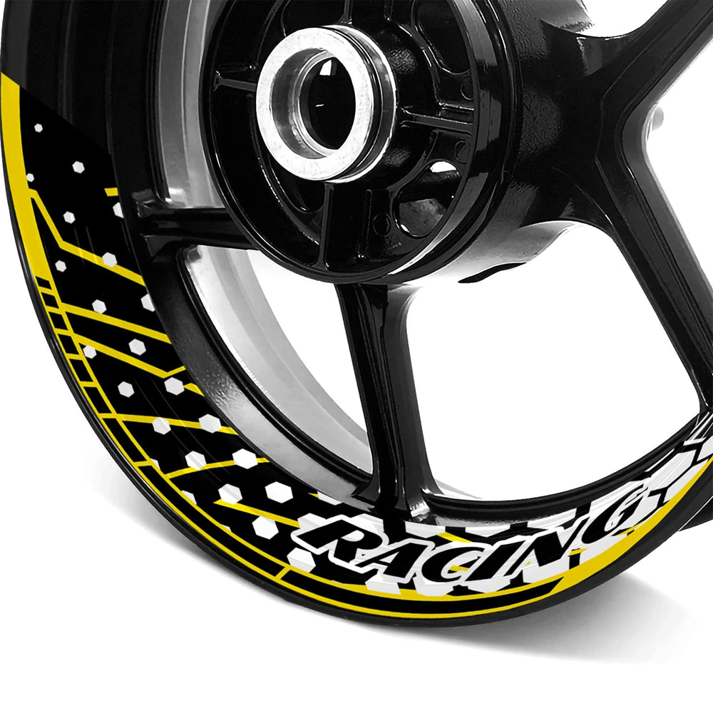S30 17 inch Rim Front & Rear Removable 2-Piece Rim Sticker For Triumph Speed Triple 1050 1200