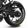 S30 17 inch Rim Front & Rear Removable 2-Piece Rim Sticker For Triumph Speed Triple 1050 1200