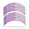 Fits 17'' Rim Rainbow Holographic Wheel Stickers J01 Rim Skin Decal Strip