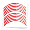 Blue Rainbow Holographic Wheel Stickers J01 Rim Skin Decal Strip