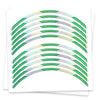 Fits 17'' Rim Silver Holographic Wheel Stickers J06 Rim Skin Decal Strip