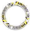 Fits 17'' Rim Protection Wheel Sticker J05W Whole Rim Decal