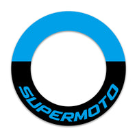17'' Rim Supermoto Whole Rim Protection Sticker OG01B For Honda TM Yamaha - MC Motoparts