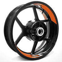 Lightning Flash Pattern Inner Rim Decal Sticker Tape For 17 inch Black Rim - MC Motoparts