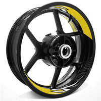 Lightning Flash Pattern Inner Rim Decal Sticker Tape For 17 inch Black Rim - MC Motoparts